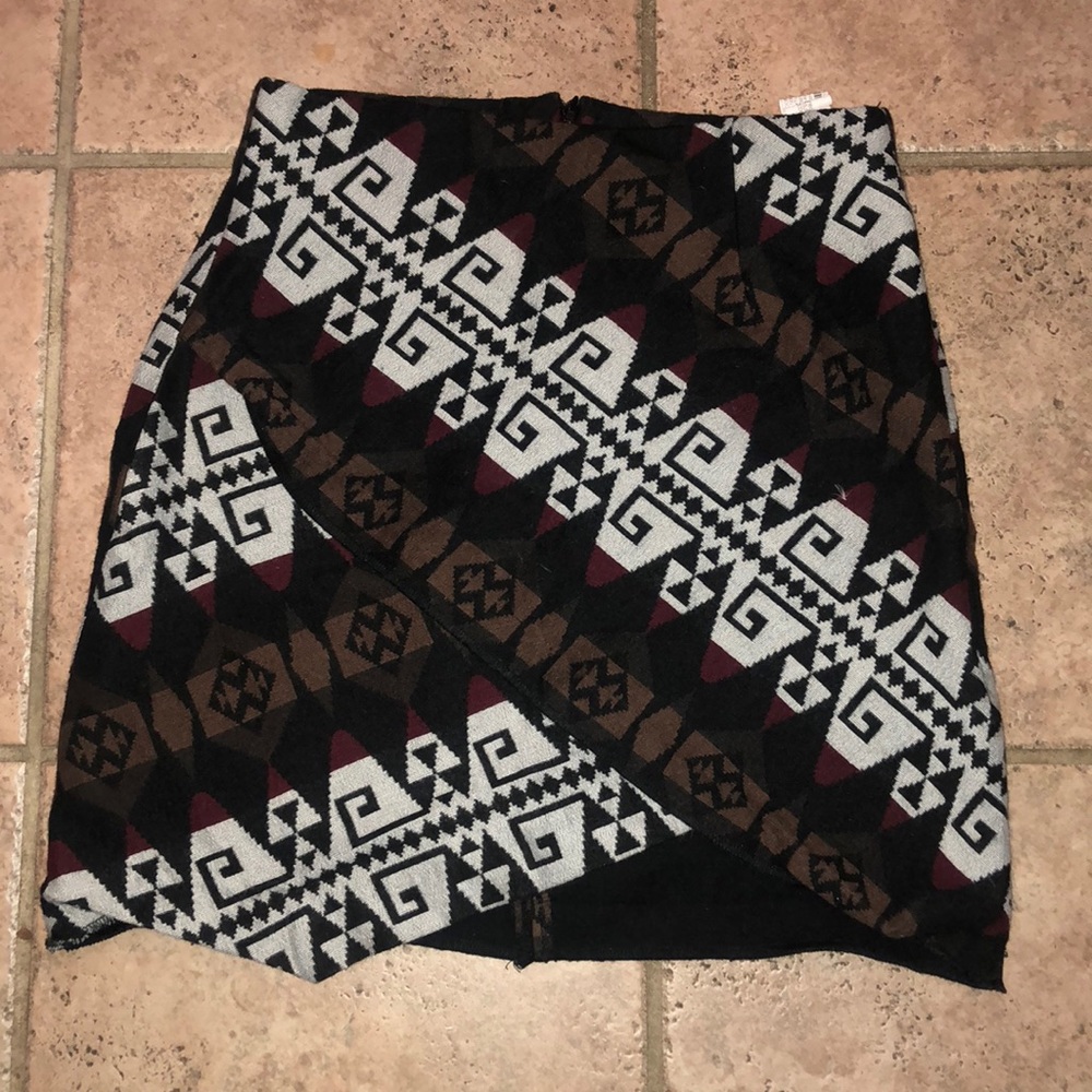 Asymmetrical Mini skirt